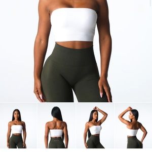 NVGTN conquer ribbed seamless bra